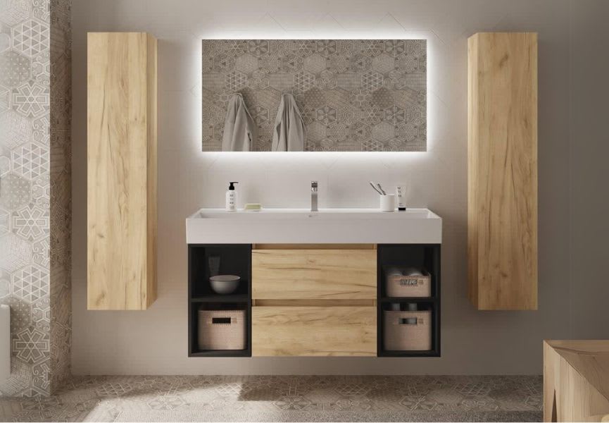 Conjunto mueble de baño Bequia Salgar principal 1