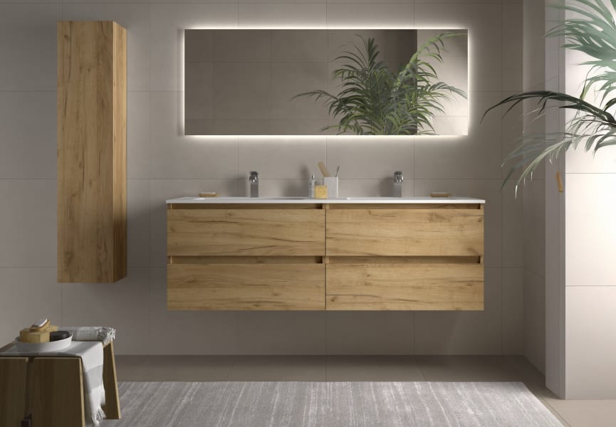 Conjunto mueble de baño Bequia Salgar principal 2
