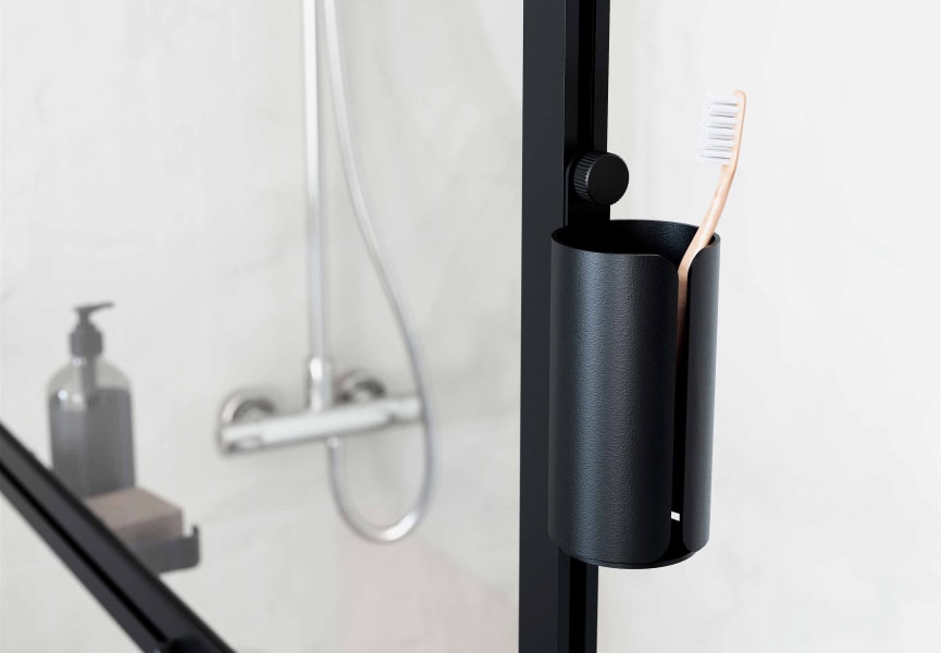 Mampara de ducha Twin (TW-2003) Profiltek detalle 2