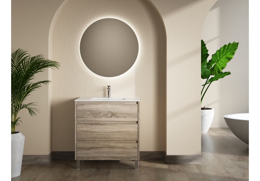 Mueble de Baño Mod. Bolton Suspendido sin lavabo