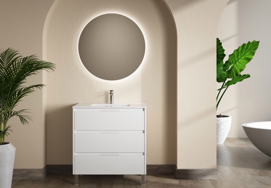 Conjunto mueble de baño Boston Bruntec principal 3