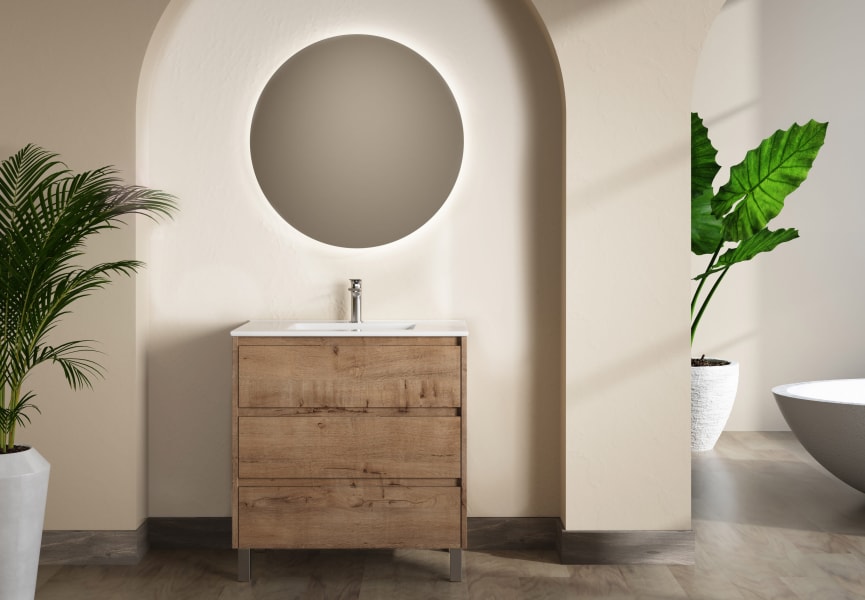 Conjunto mueble de baño Boston Bruntec principal 0