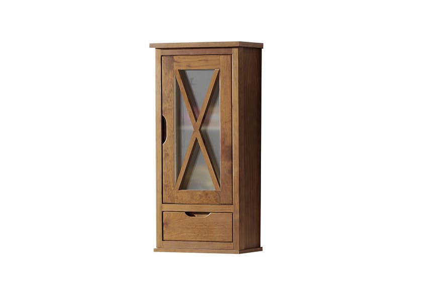 Conjunto mueble de baño rústico Kai Bruntec detalle 8