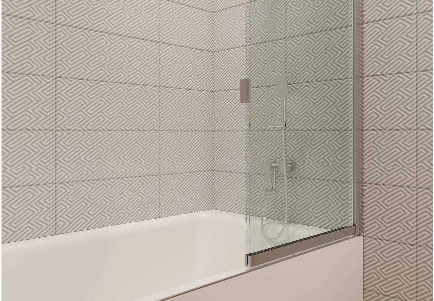 Mampara de bañera Milano Bruntec detalle 3