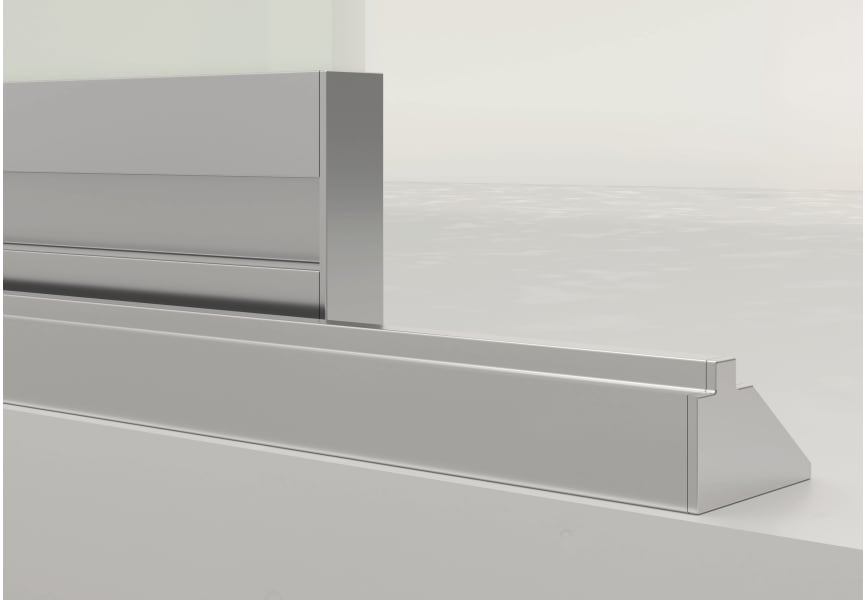 Mampara de bañera Milano Bruntec detalle 7