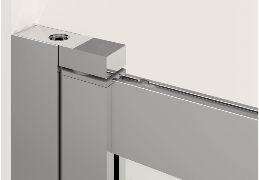 Mampara de bañera Milano Bruntec detalle 6