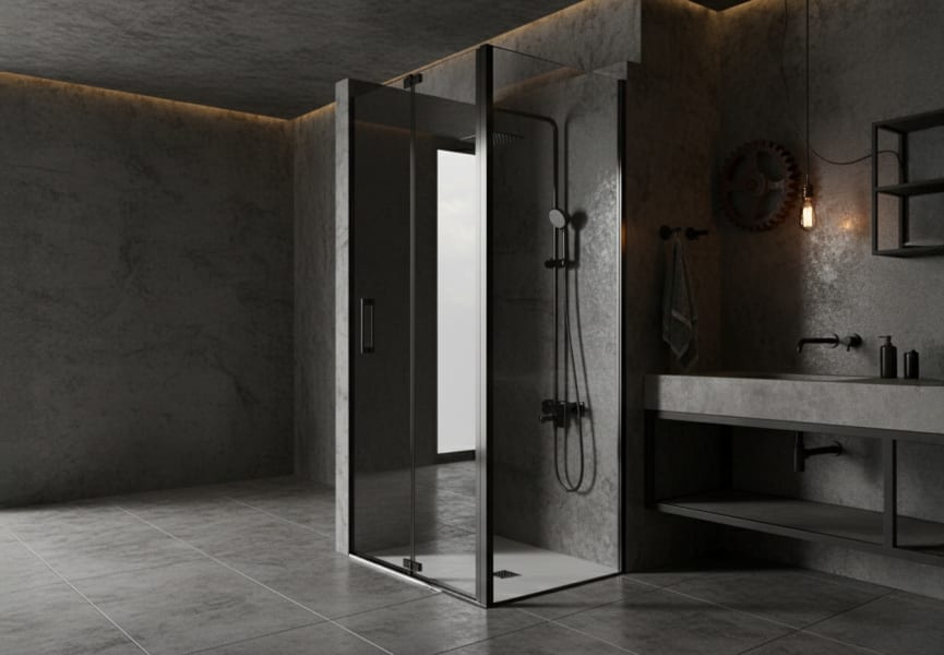 Mampara de ducha Dafne Bruntec principal 1