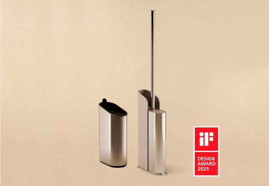 Conjunto Escobillero y Papelera Flat de Cosmic principal 0