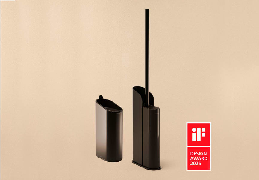 Conjunto Escobillero y Papelera Flat de Cosmic principal 2