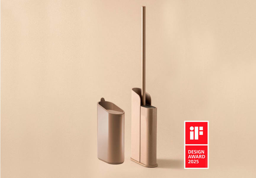 Conjunto Escobillero y Papelera Flat de Cosmic principal 1