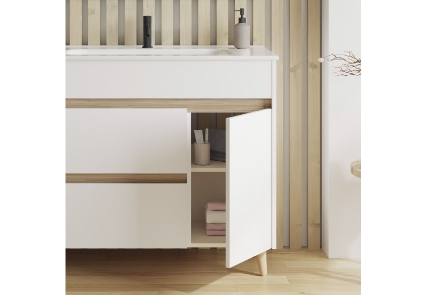 Conjunto mueble de baño Kaori Amizuva detalle 5