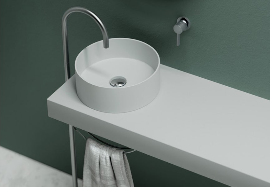 Lavabo sobre encimera Circus Bruntec ambiente 1