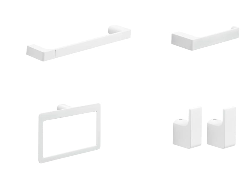 Conjunto de accesorios de baño Pirenei Gedy principal 2