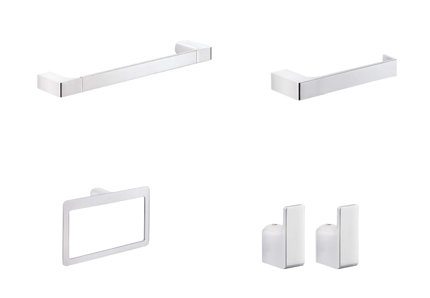 Conjunto de accesorios de baño Pirenei Gedy principal 0