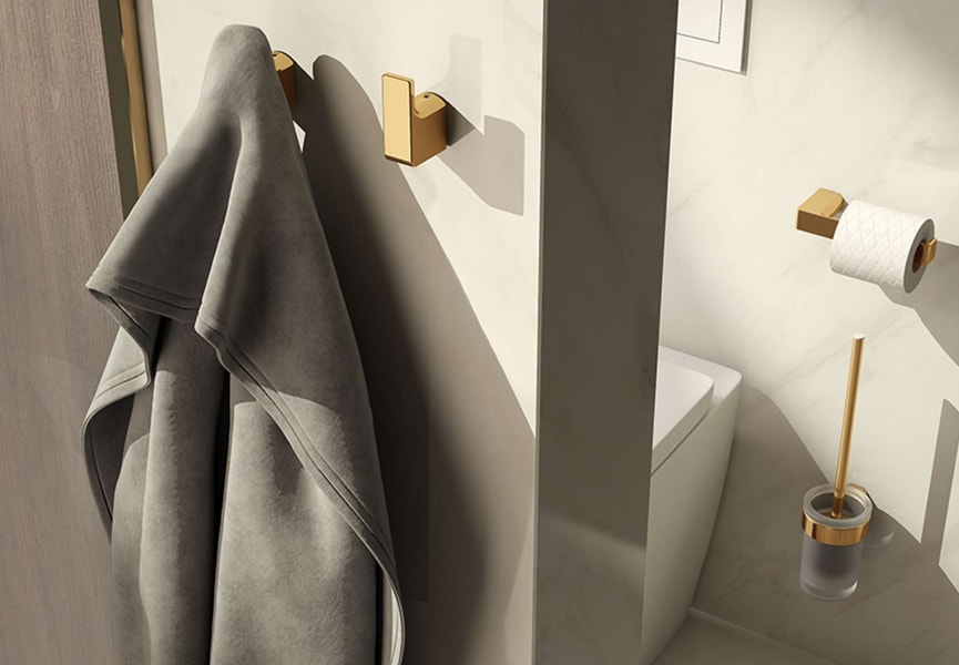 Conjunto de accesorios de baño Pirenei Gedy ambiente 10