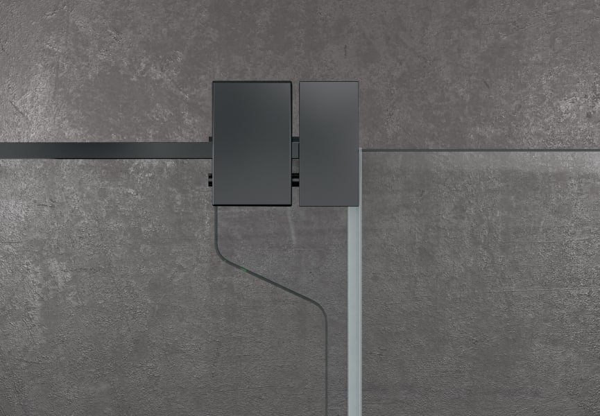 Mampara de ducha Fuji Bruntec detalle 4