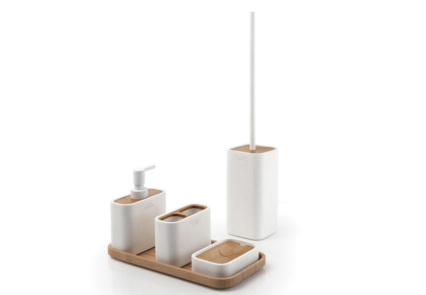 Conjunto de accesorios de baño Ninfea Gedy principal 1