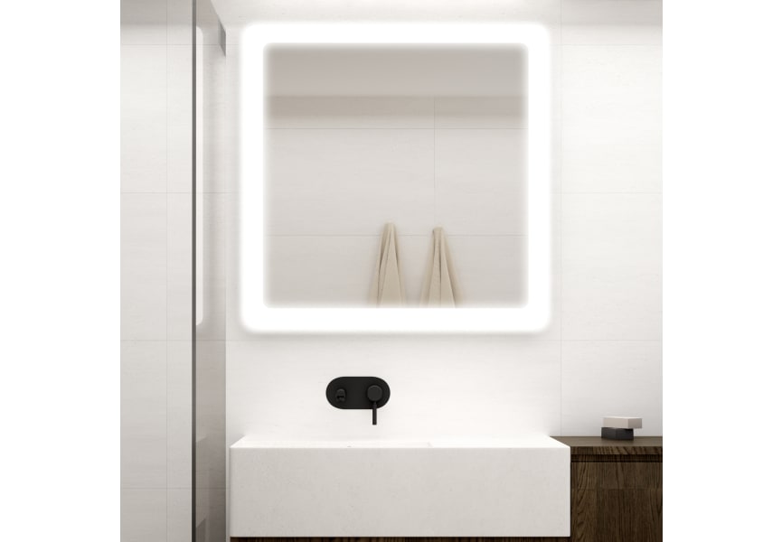 Espejo de baño con luz LED Active ST Bruntec ambiente 1