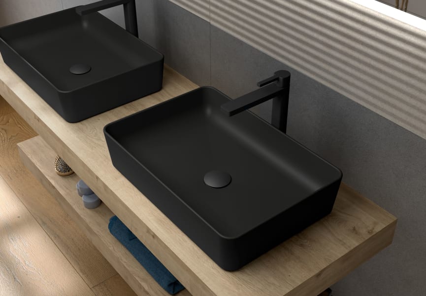 Conjunto mueble de baño Flow Coycama detalle 2