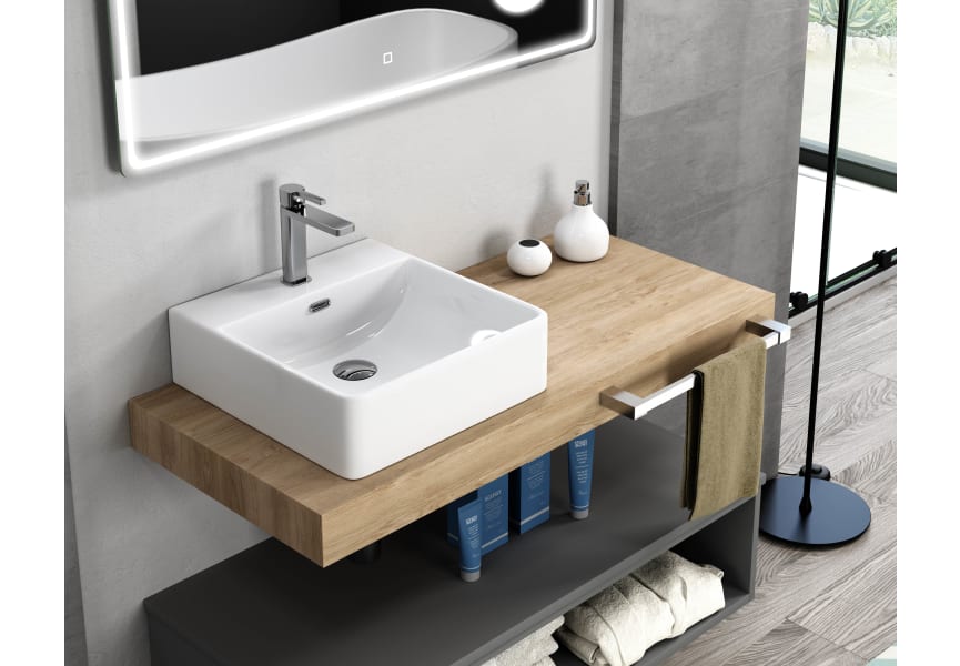 Conjunto mueble de baño Flow Coycama detalle 1