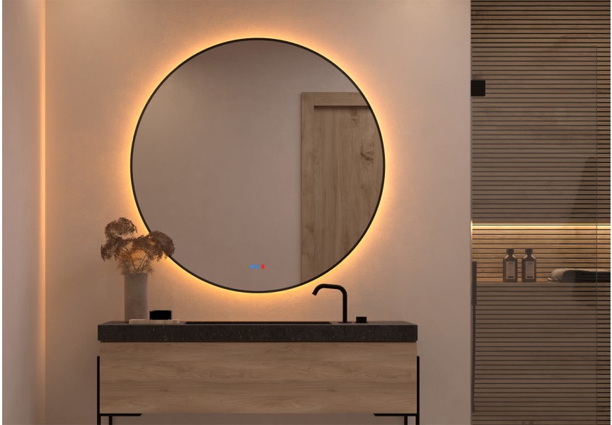 Espejo de baño con luz LED Atria Bruntec principal 3