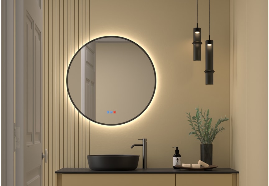 Espejo de baño con luz LED Atria Bruntec principal 5