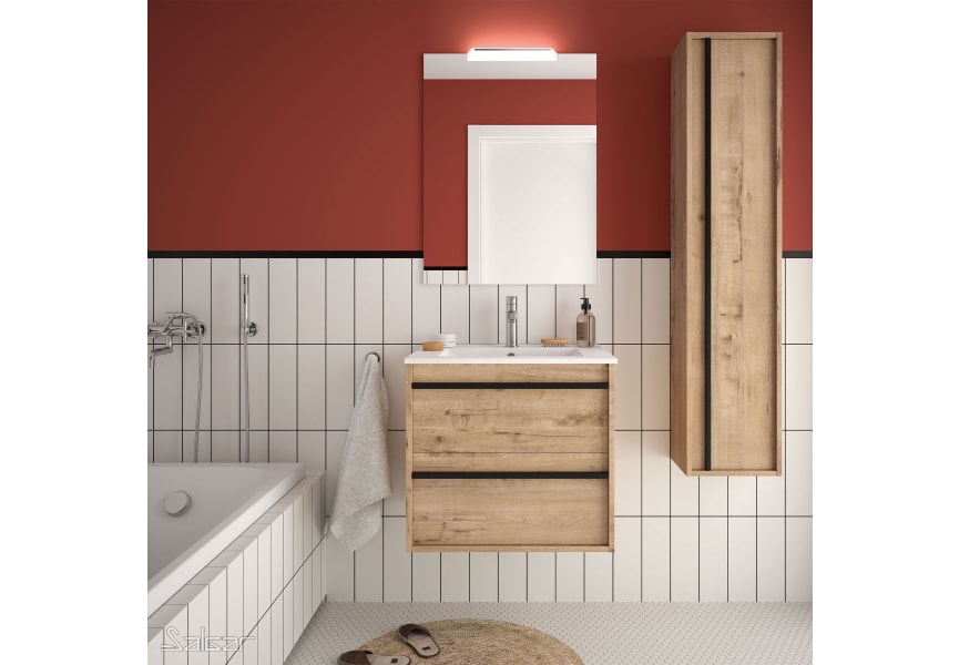 MUEBLE BAÑO ATTILA 70 CMS A PARED Salgar