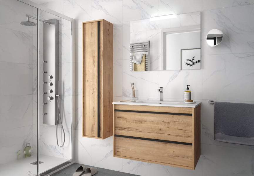 Conjunto mueble de baño Attila Salgar ambiente 15