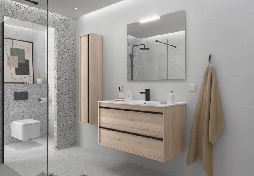 Conjunto mueble de baño Attila Salgar principal 2
