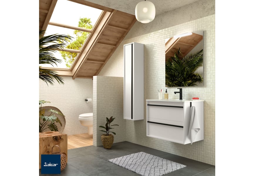 Mueble Lavabo PACIFIC suspendido dos cajones – Entorno Baño