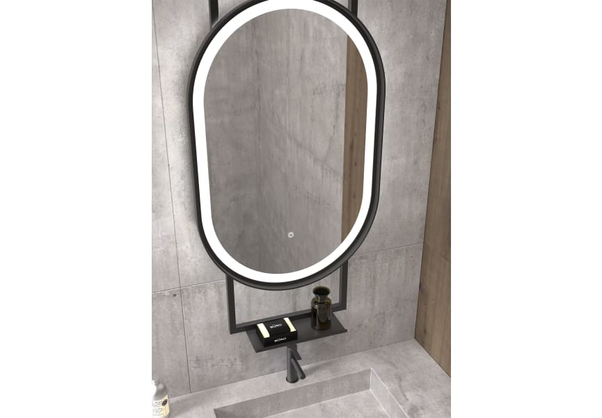Espejo de baño con luz LED Boracay Eurobath detalle 2