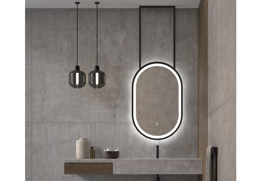 Espejo de baño con luz LED Boracay Eurobath principal 3