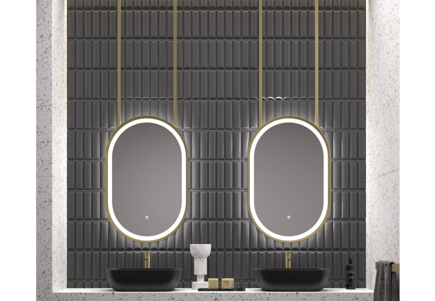 Espejo de baño con luz LED Boracay Eurobath principal 1