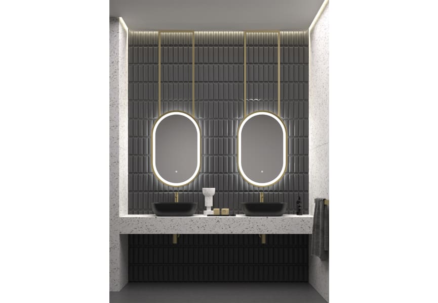 Espejo de baño con luz LED Boracay Eurobath principal 4