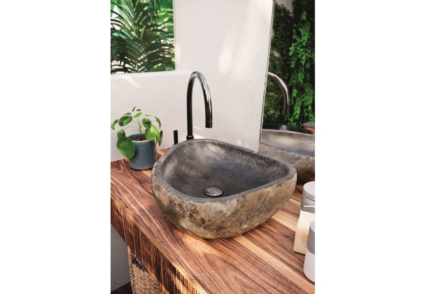 Lavabo sobre encimera Akutan Art and Bath ambiente 1