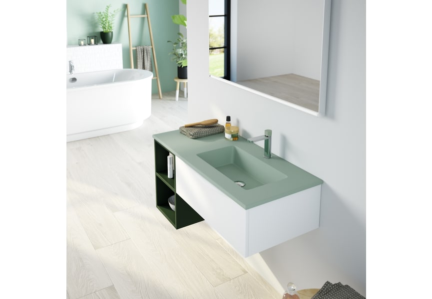 Lavabo encastrado Mara Masai Coycama ambiente 16