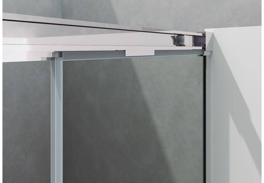 Mampara de ducha Meissa 300 Bruntec detalle 1