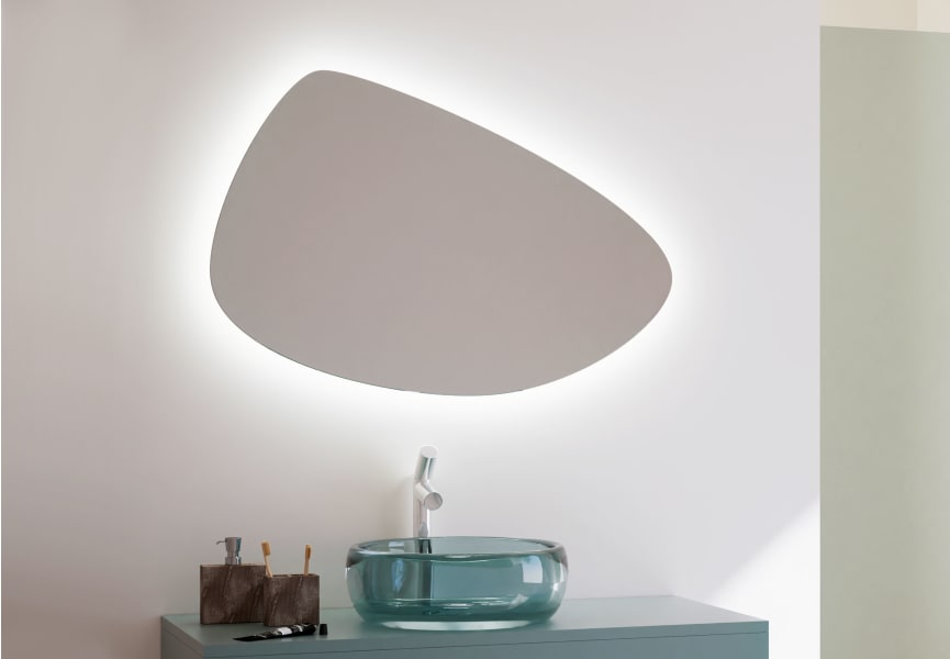 Espejo de baño con luz LED Trion Bruntec principal 1
