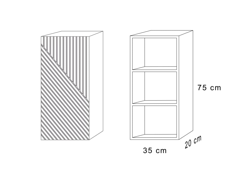 Columna de baño Limo Bruntec croquis 15