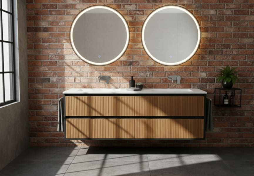 Conjunto mueble de baño Alpes 18 Bruntec principal 1