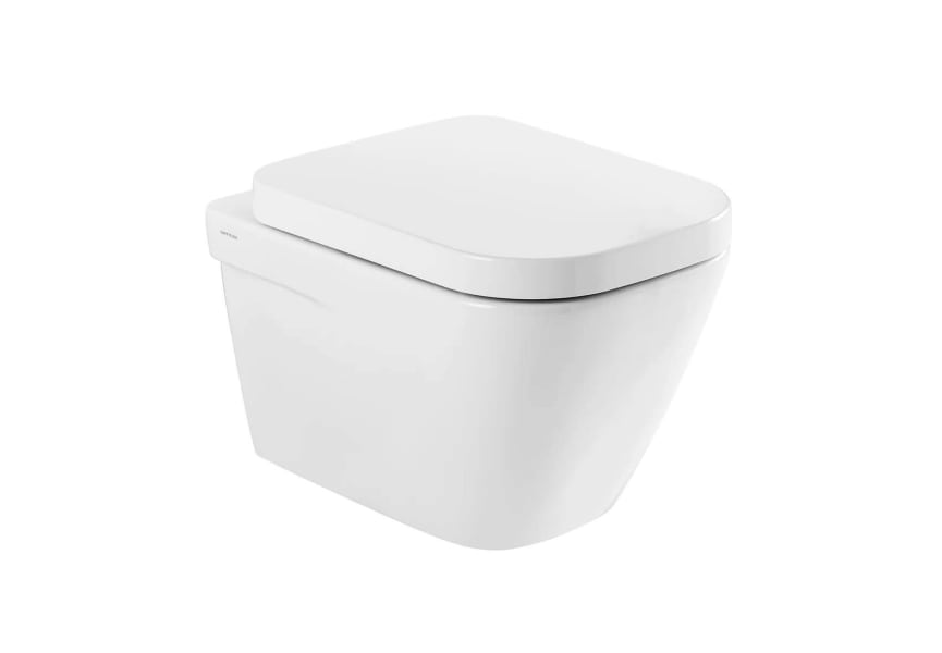 Pack inodoro suspendido + cisterna empotrada + pulsador + bide Look Unisan Sanindusa detalle 1