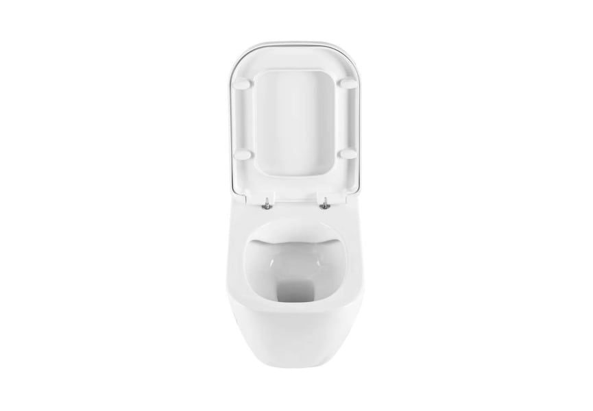 Pack inodoro suspendido + cisterna empotrada + pulsador + bide Look Unisan Sanindusa detalle 6