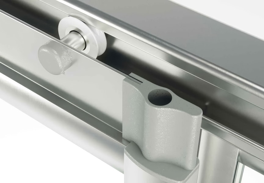 Mampara de ducha Lisboa Bruntec detalle 5