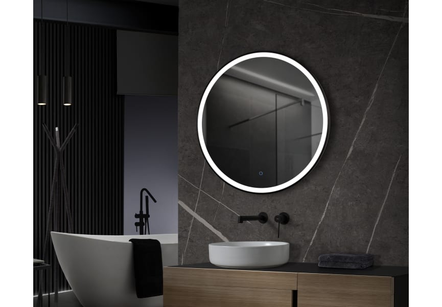 Espejo de baño con luz LED Ledimex Italia