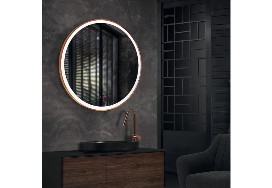 Espejo de baño con luz LED París Ledimex principal 2