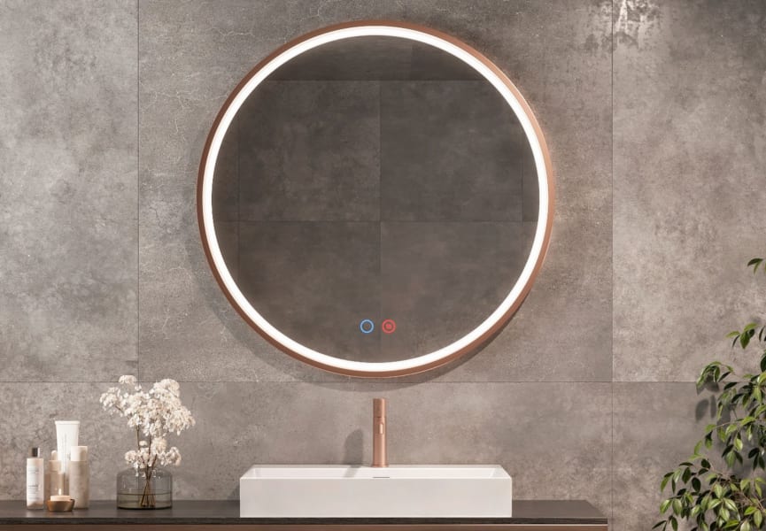 Espejo de baño con luz LED París Ledimex principal 0