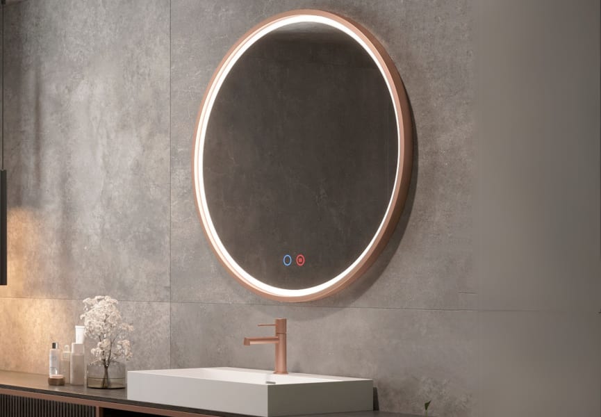 Espejo de baño con luz LED París Ledimex principal 4