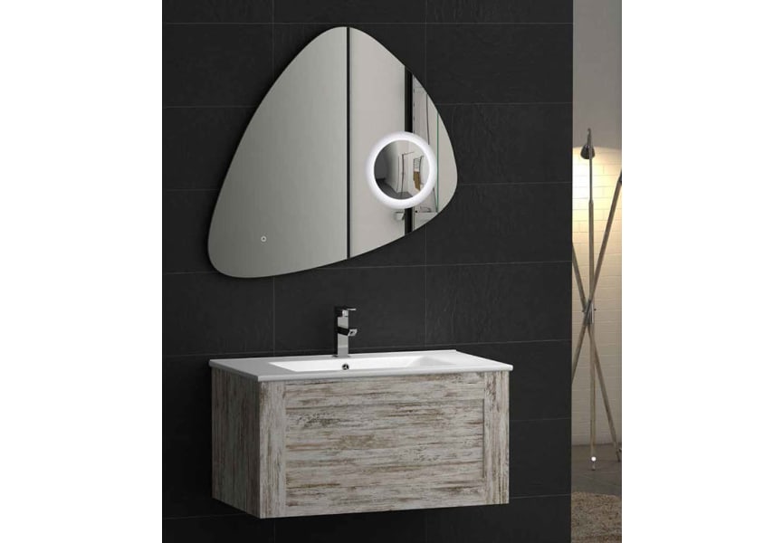 Espejo de baño con luz LED Stone Coycama Ambiente 1