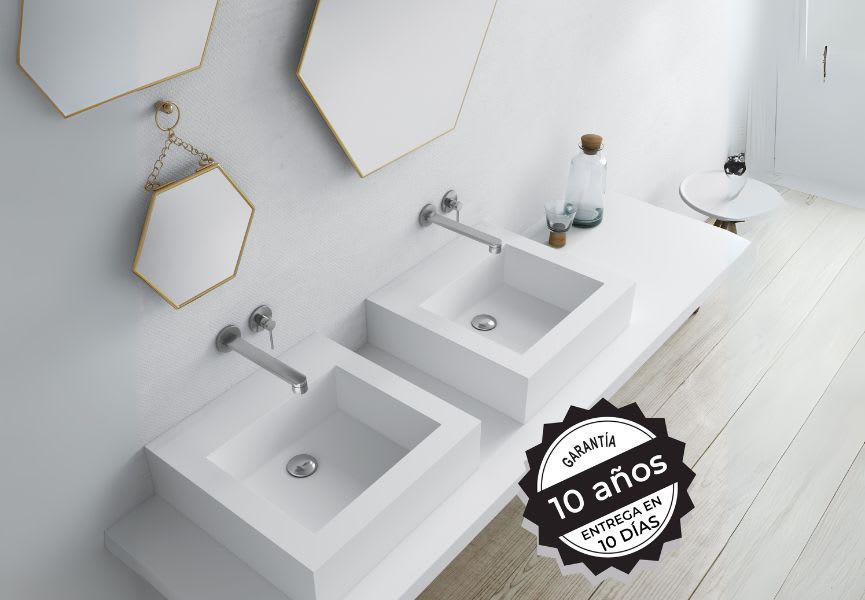 Lavabo sobre encimera Roma Bruntec opción 2