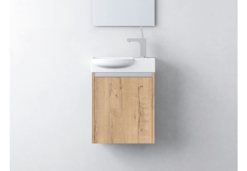 Conjunto mueble de baño fondo reducido 25 cm Slim Ávila Dos principal 4